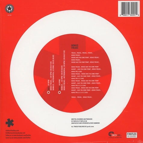 Finiflex - Bonus Freaks Red Vinyl Edition