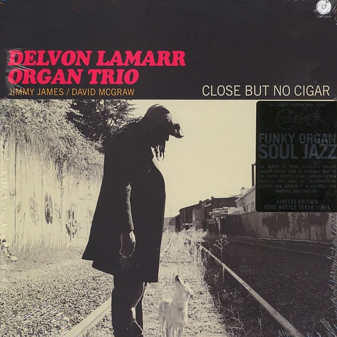 Delvon Lamarr Organ Trio - Close But No Cigar Coke Bottle Clear Vinyl Edition