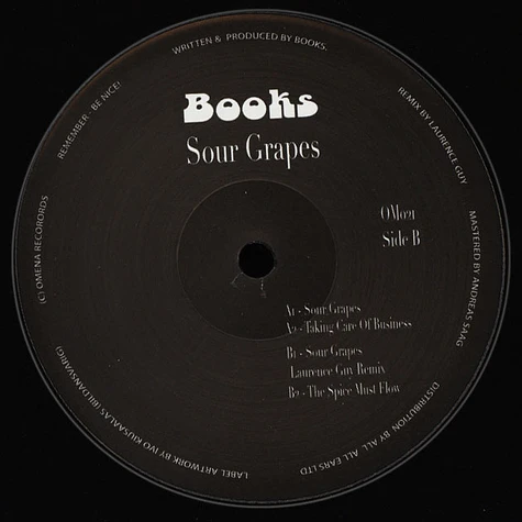 Books - Sour Grapes EP