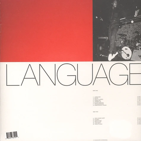 Starchild & The New Romantic - Language Black Vinyl Edition