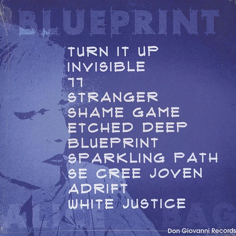 Alice Bag - Blueprint Black Vinyl Edition