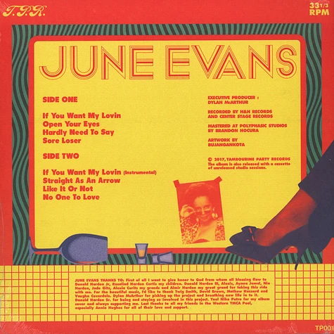 June Evans - June Evans