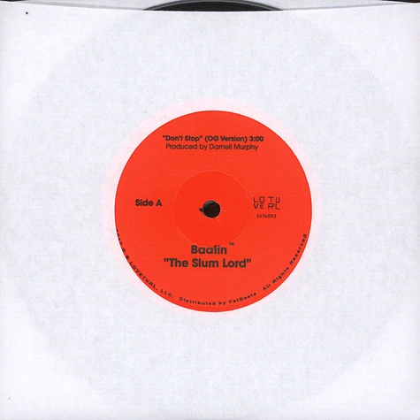 Baatin of Slum Village - Don't Stop / Don't Stop Dakim Remix