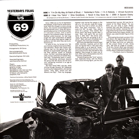 US 69 - Yesterday's Folks