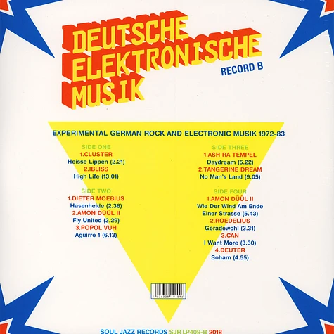 Soul Jazz Records presents - Deutsche Elektronische Musik Volume 1 - Experimental German Rock And Electronic Music 1972-83 LP 2