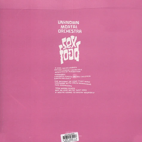Unknown Mortal Orchestra - Sex & Food Colored Vinyl Edition