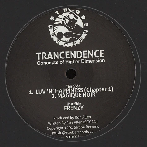 Trancendence - Concepts Of Higher Dimension