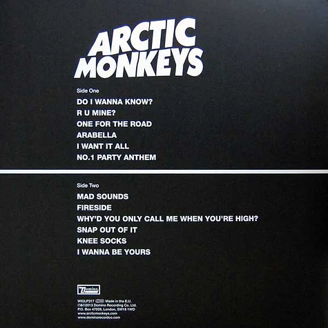 Arctic Monkeys - AM