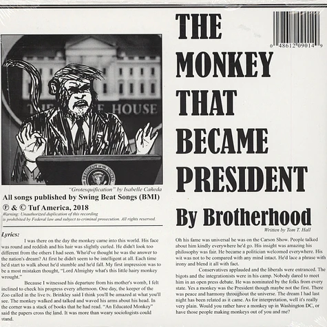 The Honey Drippers / Brotherhood - Impeach The President / Monkey That Became President