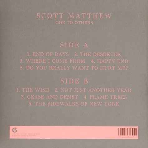 Scott Matthew - Ode To Others