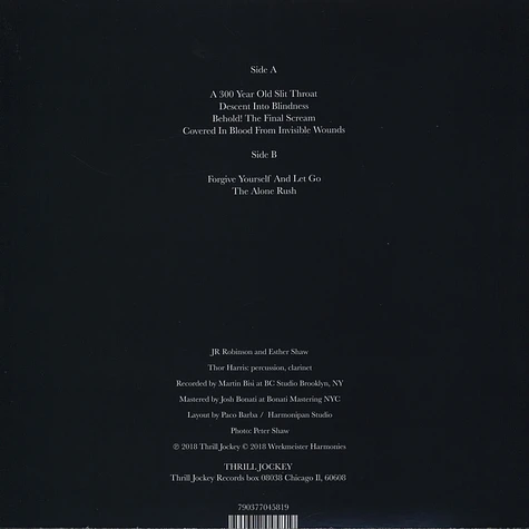 Wrekmeister Harmonies - The Alone Rush Colored Vinyl Edition