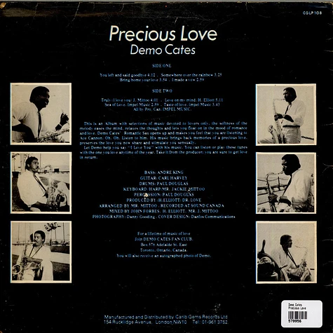 Demo Cates - Precious Love
