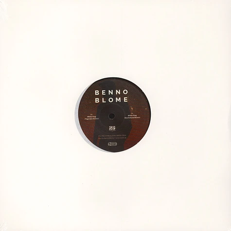 Benno Blome - White Flag / Spherical Aberration Tigerskin, Dachshund & Jiggler Remixes