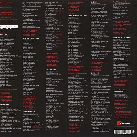 Linda Ronstadt - Mad Love Pink Vinyl Edition