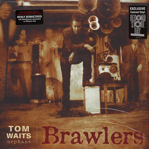 Tom Waits - Brawlers Translucent Red Vinyl Edition