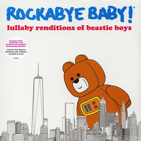 Rockabye Baby! - Lullaby Renditions Of Beastie Boys Clear Blue Vinyl Edition