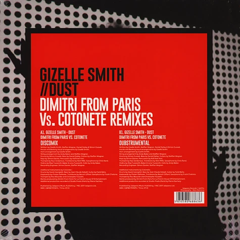 Gizelle Smith - Dust (dimitri From Paris Vs. Cotonete Remixes)