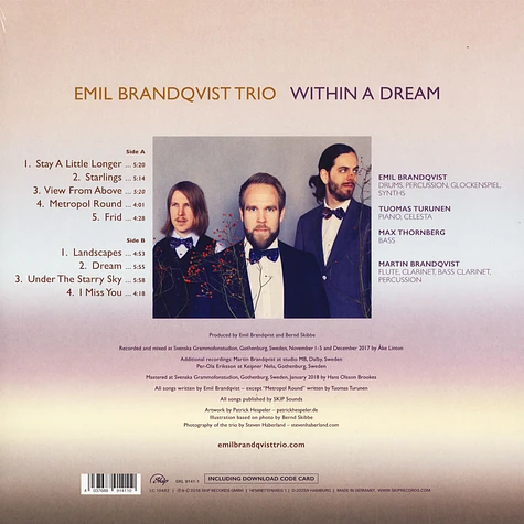 Emil Brandqvist Trio - Within A Dream