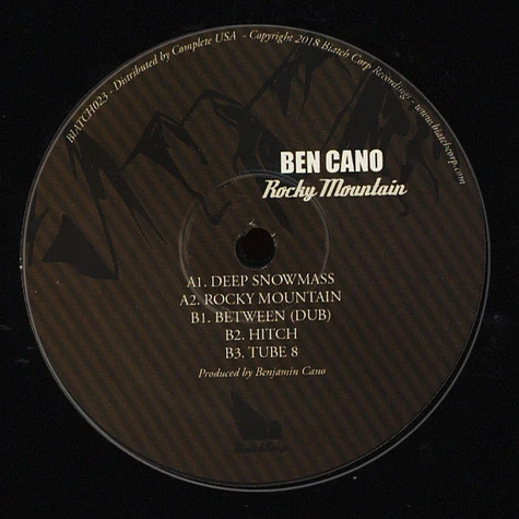 Ben Cano - Rocky Mountain EP