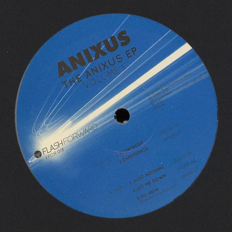Anixus - The Anixus EP Volume 1 Colored Vinyl Edition