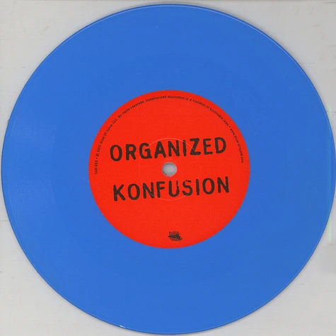 Organized Konfusion - Stress Large Pro Remix Blue Vinyl Edition