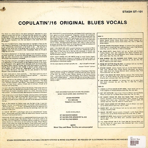 V.A. - Copulatin' Blues