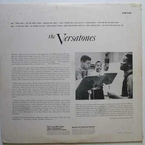 The Versatones - The Versatones