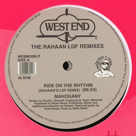 V.A. - The Rahaan LDF Remixes Mahogany, Chuck Davis Orchestra, Billy Nichols & Brenda Taylor