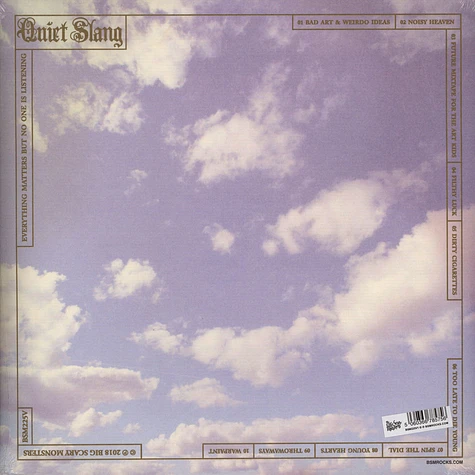 Quiet Slang (Beach Slang) - Everything Matters But No One Is Listening Colored Vinyl Edition
