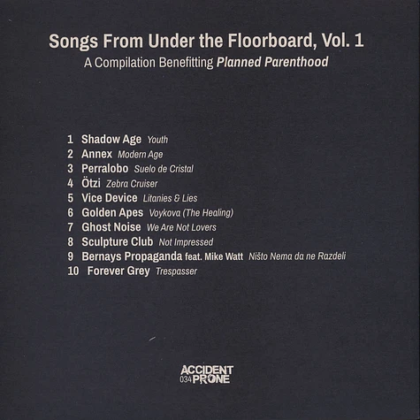 V.A. - Songs From under The Floorboard Volume 1