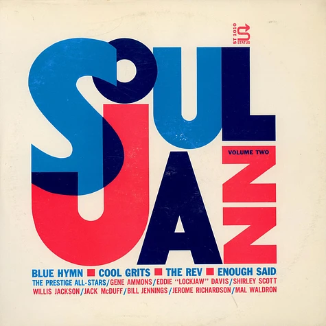 The Prestige All Stars - Soul Jazz Volume 2
