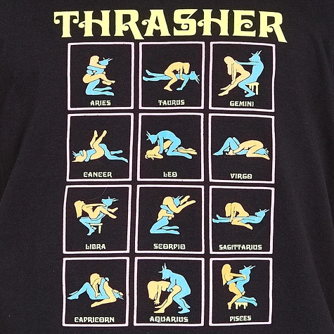 Thrasher - Black Light T-Shirt