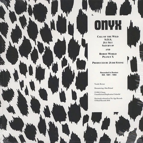 Onyx (Judd Stone) - Onyx