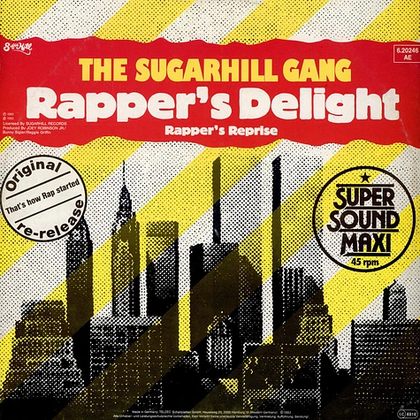 Sugarhill Gang - Rapper's Delight / Rapper's Reprise