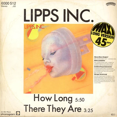 Lipps, Inc. - How Long / There They Are