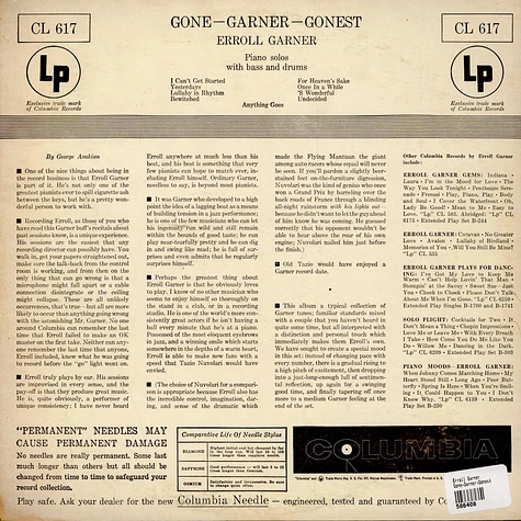Erroll Garner - Gone-Garner-Gonest
