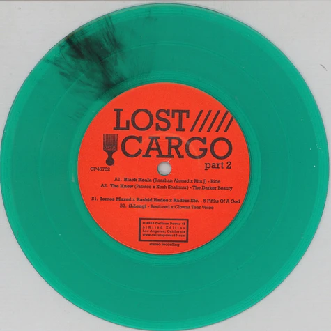 V.A. - Lost Cargo Volume 2 Colored Vinyl Edition
