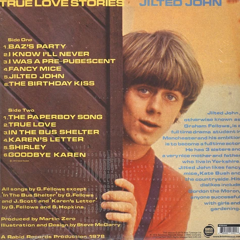 Jilted John - True Love Stories – 40th Anniversary Edition