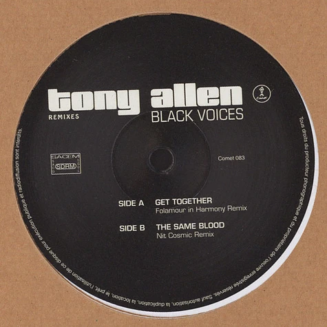 Tony Allen - Black Voices Remixes