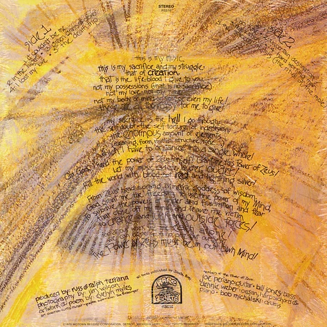 Power Of Zeus - The Gospel According To Zeus Colored Vinyl Edition