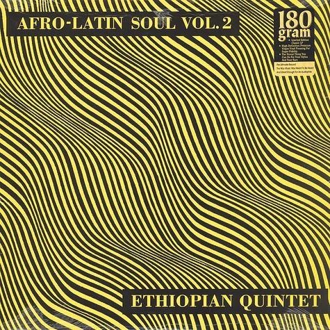 Mulatu & His Ethopian Quintet - Afro-Latin Soul Volume 2 180g Vinyl Edition