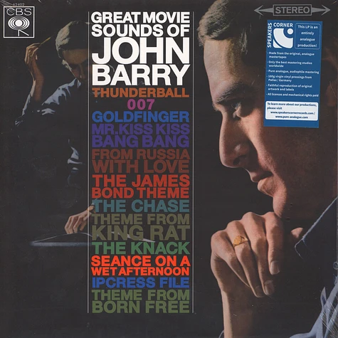 John Barry & His Orchestra - Great Movie Sounds Of John Barry