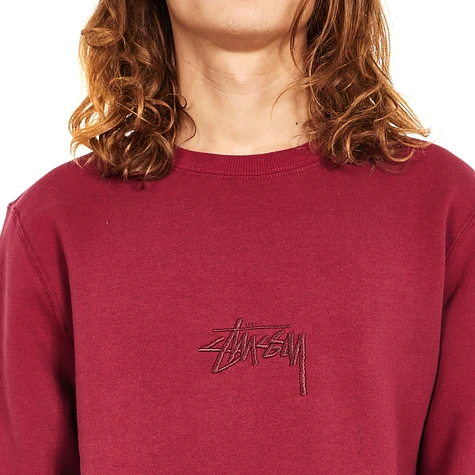 Stüssy - Stock Applique Crew Sweater