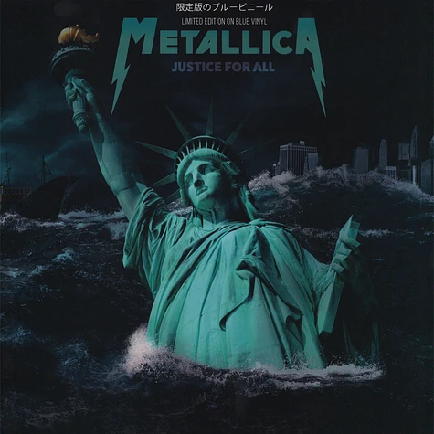 Metallica - Justice For All - Live Broadcast Woodstock 1994 Blue Vinyl Edition