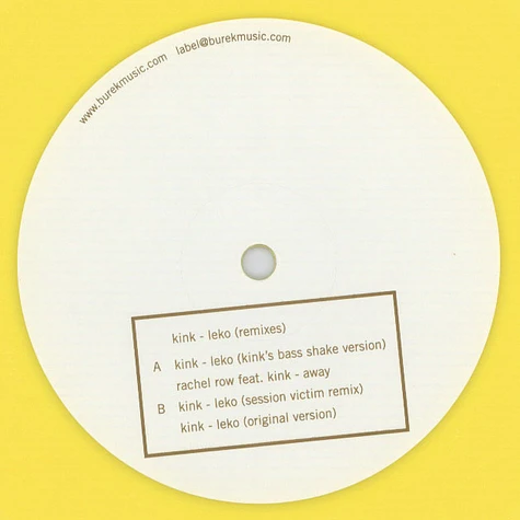 Kink - Leko Session Victim & Rachel Row Remixes