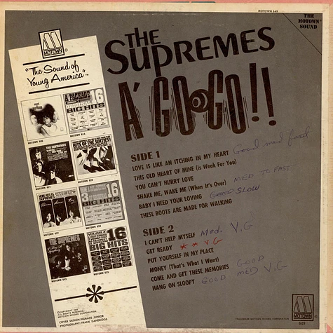 The Supremes - A' Go Go