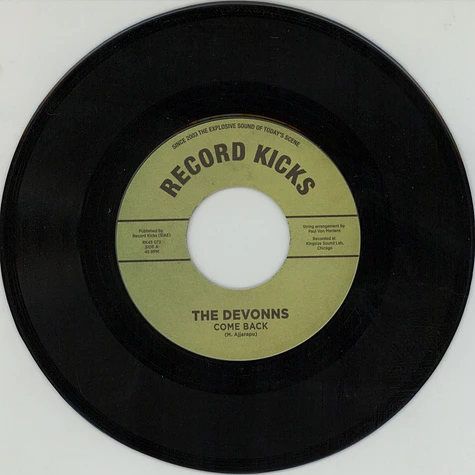 The Devonns - Come Back / Think I'm Falling In Love