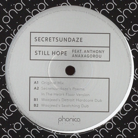 Secretsundaze - Still Hope feat. Anthony Anaxagorou