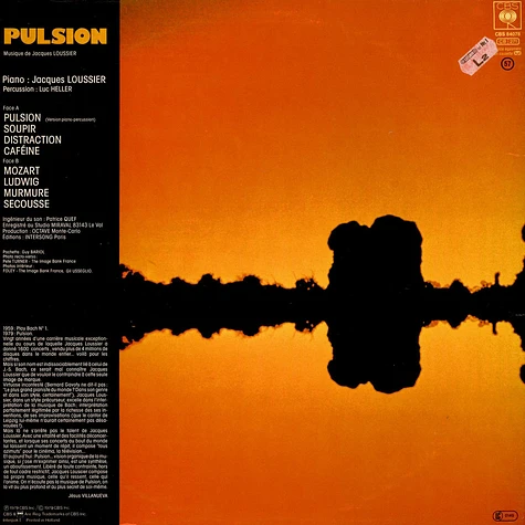 Jacques Loussier - Pulsion