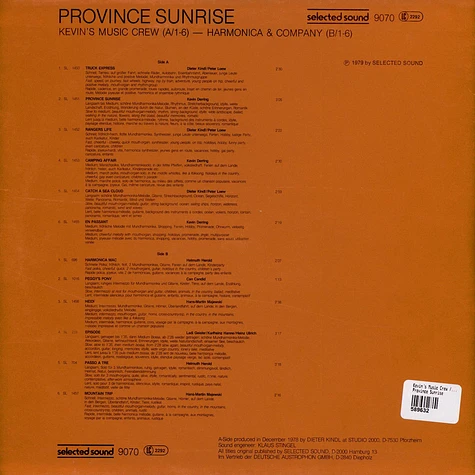 Kevin's Music Crew / Harmonica & Company - Province Sunrise